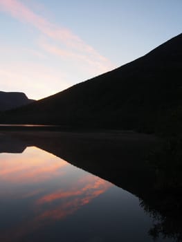 Lake in the mountains