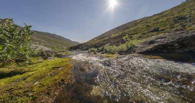 mountain river