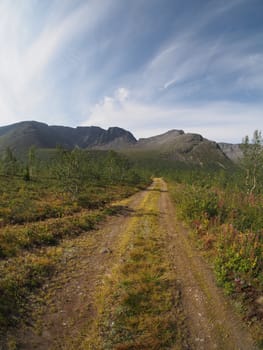 road in the mountains