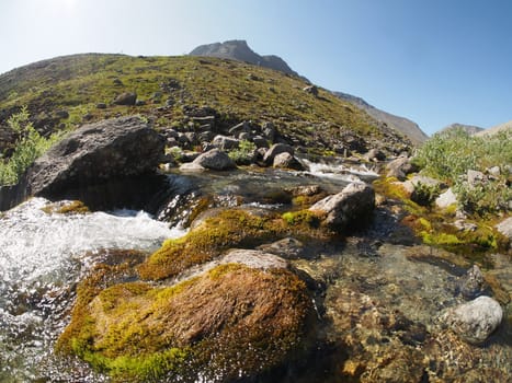 mountain river