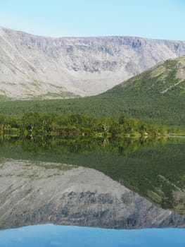 Lake in the mountains