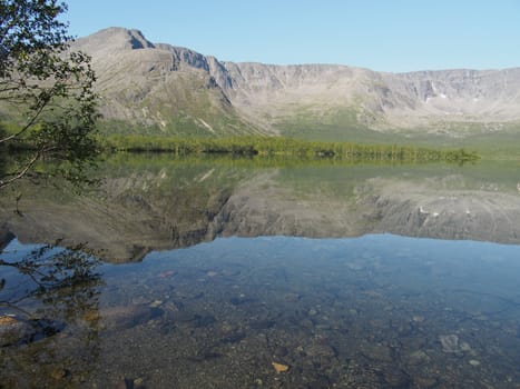 Lake in the mountains
