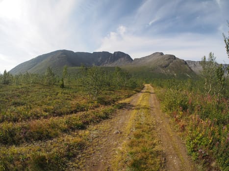 road in the mountains