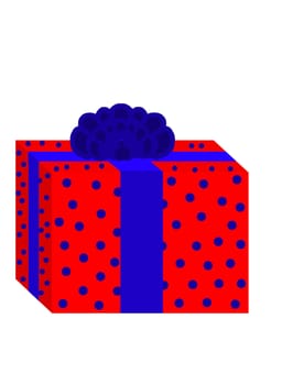 Gift boxes on a white background