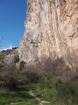 Rock and sky 