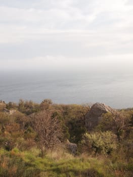 Rock, sea and sky 
