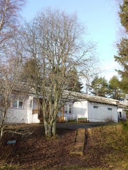 The house in village