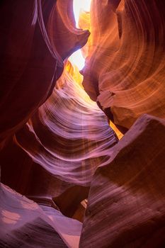 Arizona Antelope Canyon on Navajo land near Page USA