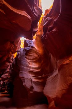 Arizona Antelope Canyon on Navajo land near Page USA