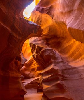 Arizona Antelope Canyon on Navajo land near Page USA