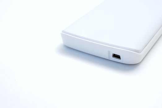 Part of portable external hard drive USB