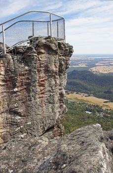 The Pinnacle, famous point within the Grampians National Park, Australia