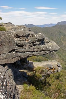 The famous Balconies, Grampians National Park, Australia