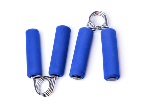 hand grip foam handle on white background