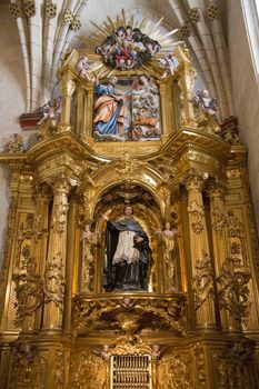 Burgos Cathedral in the city of Burgos in the Castilla y Leon region of northern Spain.