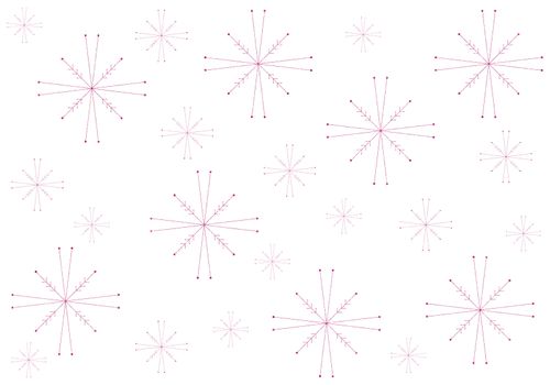 pink sparkling snowflake background for holidays