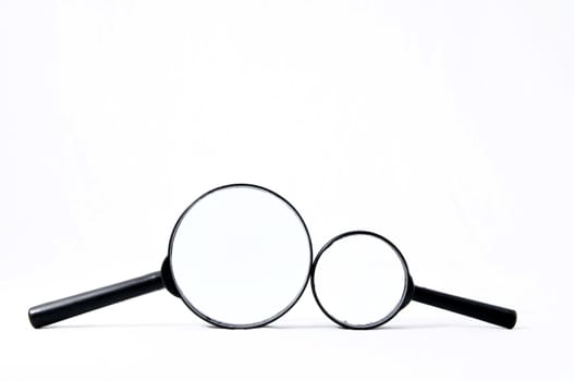 Magnify Glass Loupe Isolated on a White Background