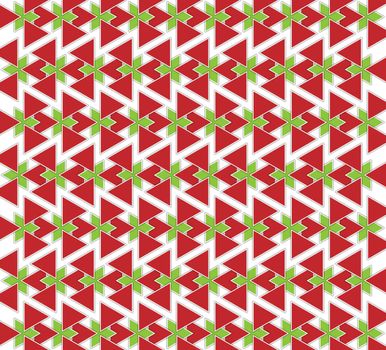 background or texture red and green triangles
