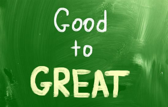 Good To Great Concept