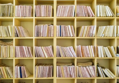 Keeping Records On Yellow Shelves