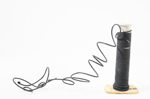 Roll of Twine isolated on a White Background