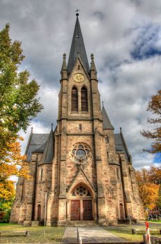 Old Catholic church, Fulda, Hessen, Germany