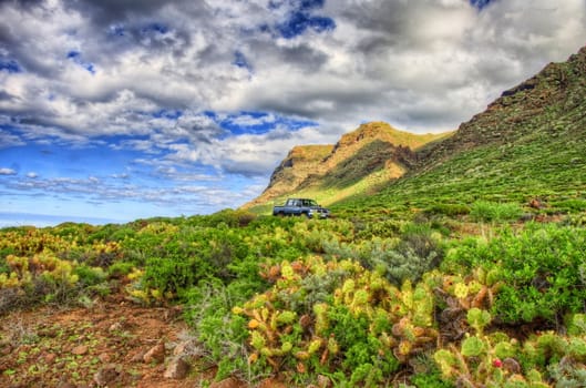 North-west coast of Tenerife near Punto Teno Lighthouse, Canarian Islands