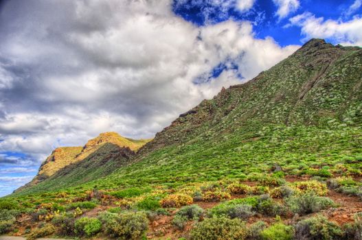 North-west coast of Tenerife near Punto Teno Lighthouse, Canarian Islands