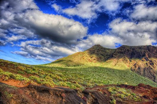 North-west coast of Tenerife near Punto Teno Lighthouse, Canarian Islands