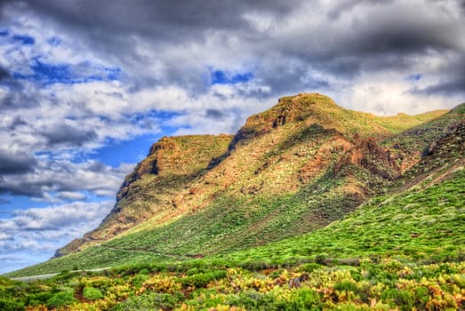 North-west coast of Tenerife near Punto Teno Lighthouse, Canarian Islands