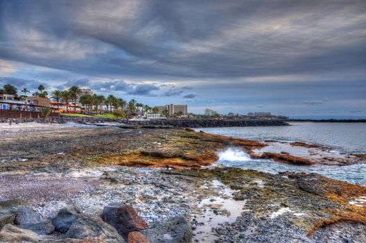 Shore of the atlantic ocean, Tenerife, Canarian Islands