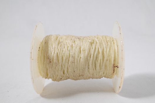 Roll of Twine isolated on a White Background