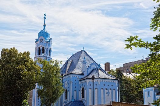 Sacred Elizabeth's church (Blue church, 1913). One of symbols of Bratislava