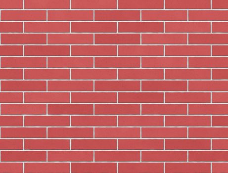 wall of pink bricks