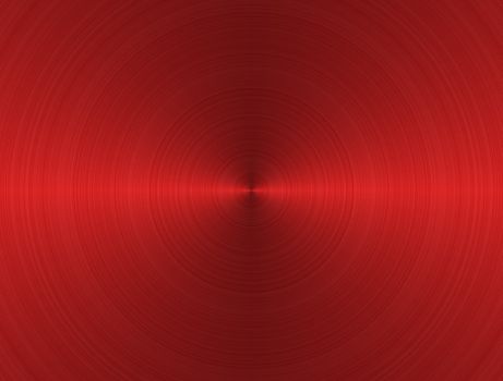 Red metal circle texture background