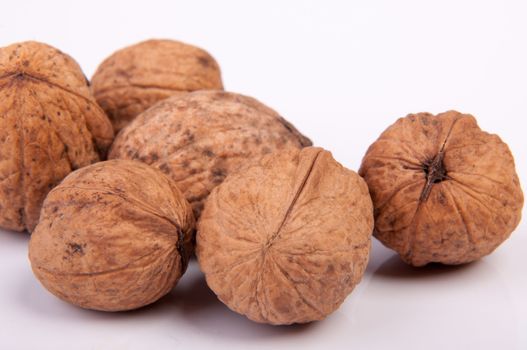 An image of walnut isolated on background