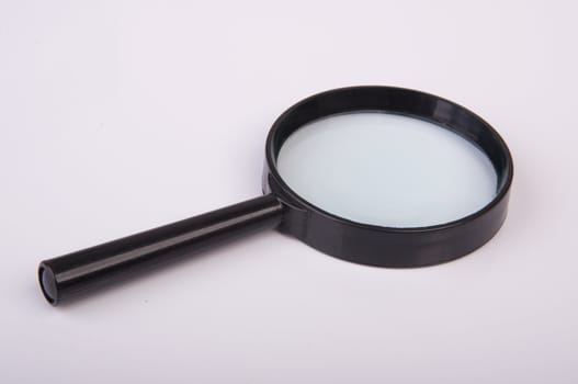 An image of magnify glass isolated
