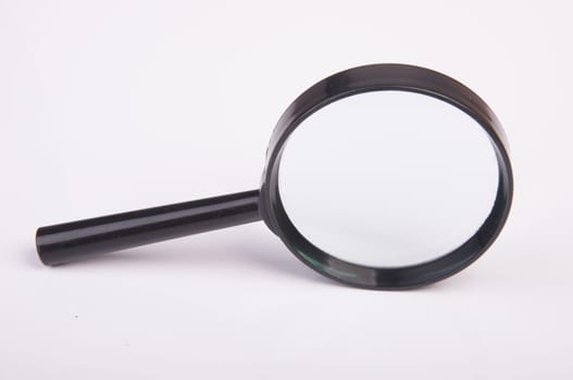 An image of magnify glass isolated