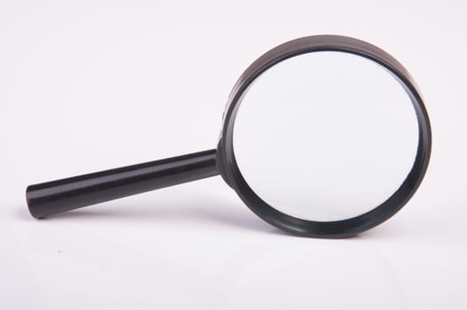 An image of magnify glass isolated