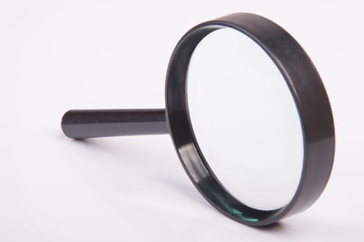 An image of magnify glass isolated