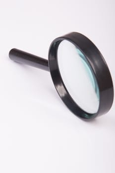 An image of magnify glass isolated