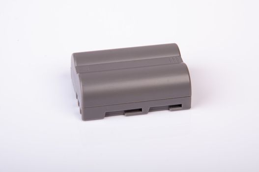 An image of li on battery isolted on white