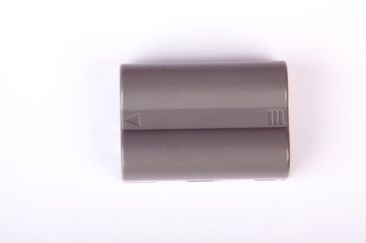 An image of li on battery isolted on white