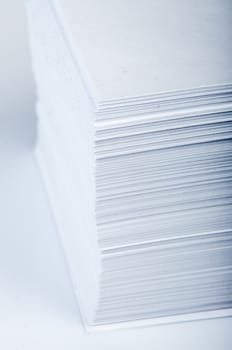 An image of white stick note isolated 