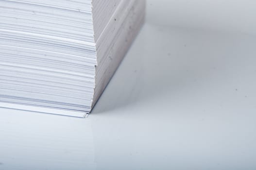 An image of white stick note isolated 