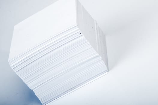 An image of white stick note isolated 