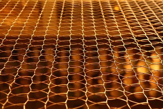 Golden wire net for security