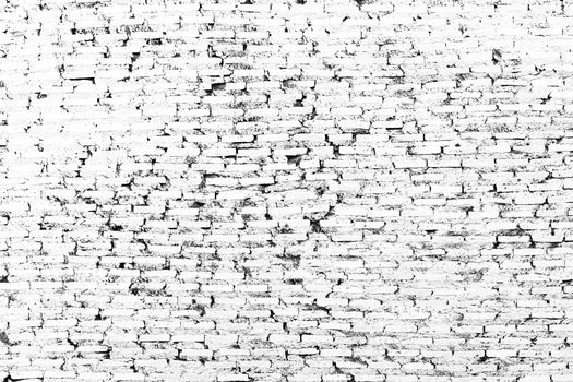 Abstract white brick wall pattern