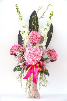 Bouquet of flowers in a vase