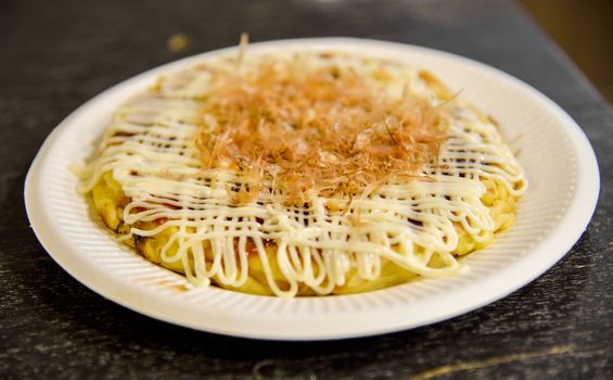 Okonomiyaki in the plate1